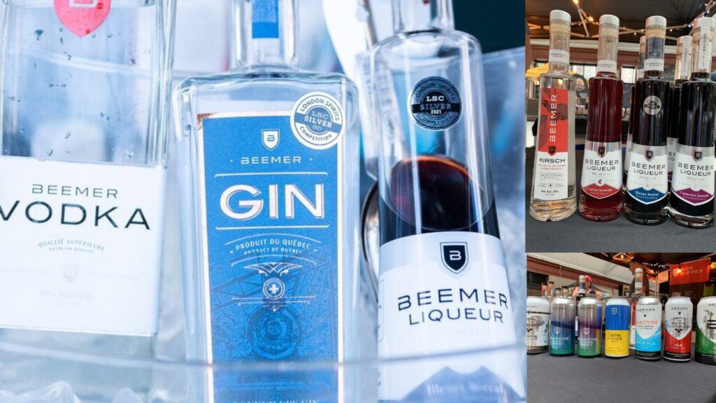 Gin, vodka, liqueurs et bières Beemer