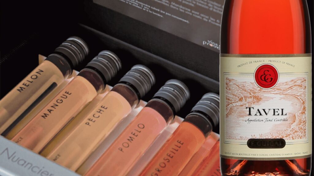 Couleurs des vins de Provence et Tavel E. Guigal