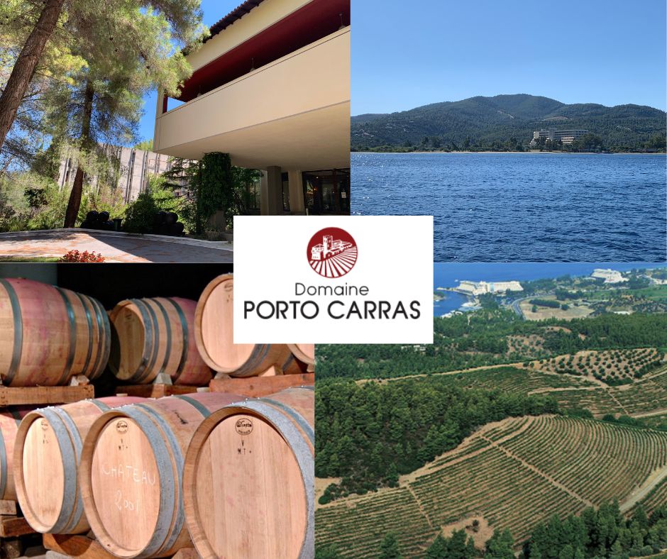 Domaine Porto Carras: vignobles et chai