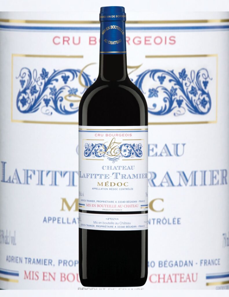 Bouteille de Château Lafitte-Tramier, Cru Bourgeois, Médoc, 2009
