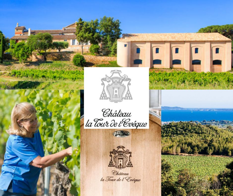 Château La Tour de l'Évêque: Régine Sumeire, chai et vignobles