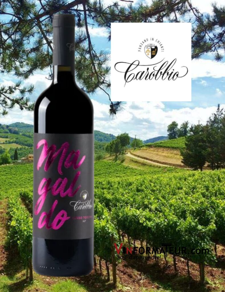Bouteille de Tenuta Carobbio, Magaldo, Merlot, Rosso Toscana IGT, 2016