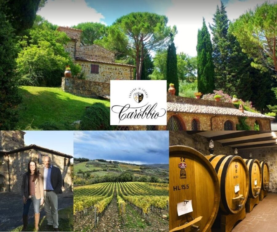 Tenuta Carobbio: Chai, vignobles, Alessanda Novarese et Dario Faccin