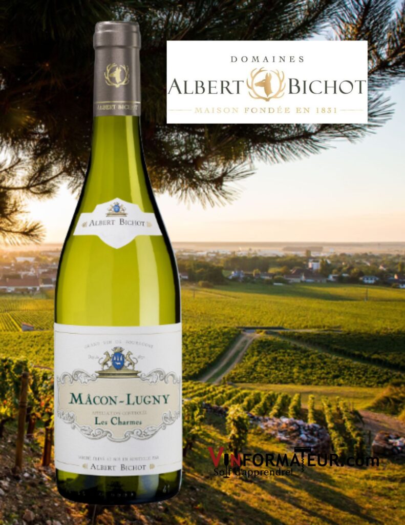 Bouteille de Albert Bichot, Macon Lugny, Les Charmes, 2018