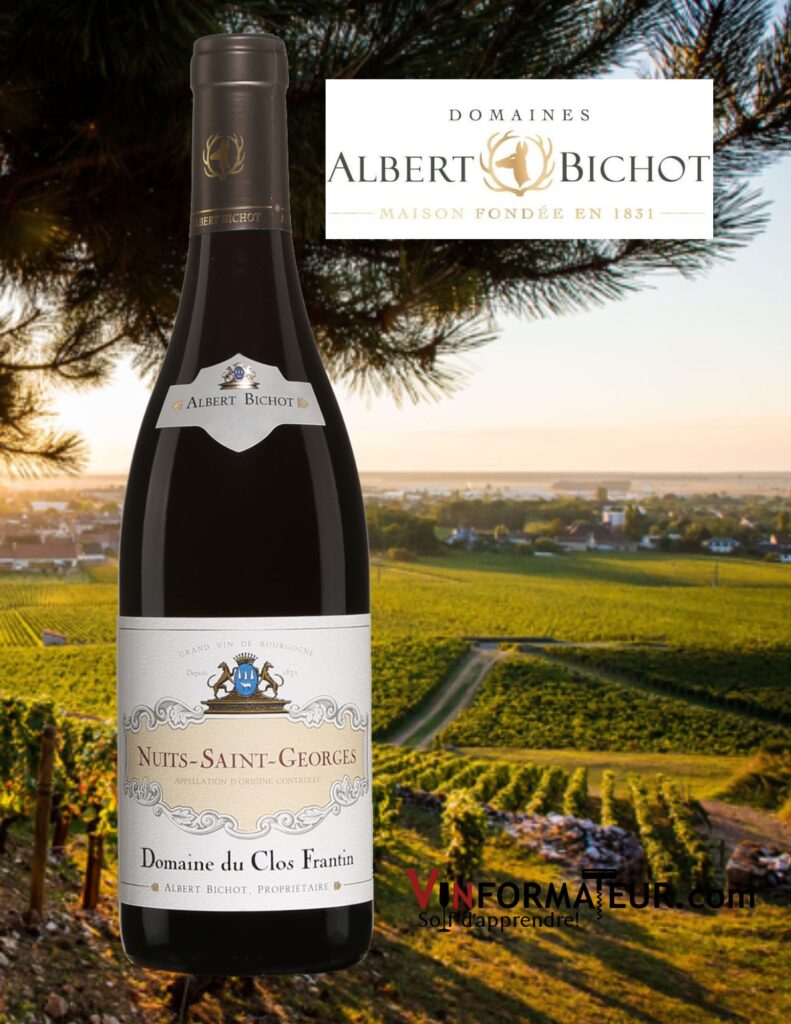 Bouteille de Albert Bichot, Nuits-Saint-Georges, Domaine du Clos Frantin, 2015