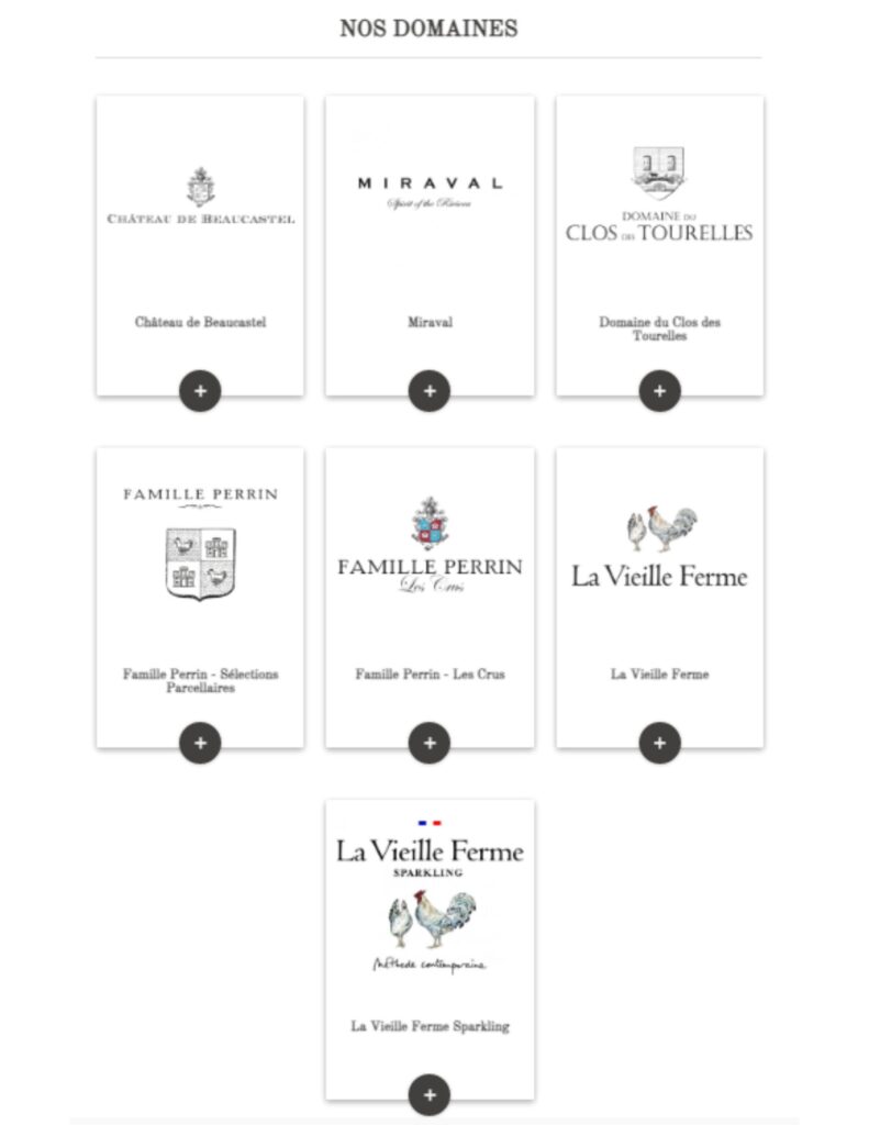 Domaines de la Famille Perrin