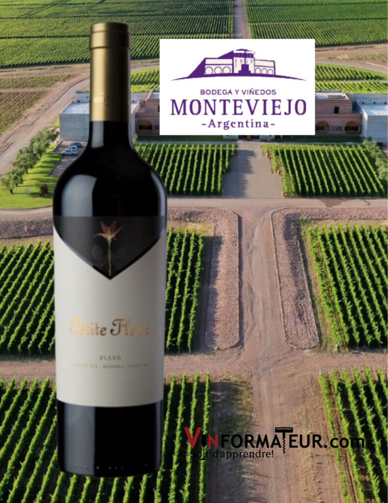 Petite Fleur, Blend, Bodega Monteviejo, Argentine, Valle de Uco, vin rouge, 2019 boiuteille