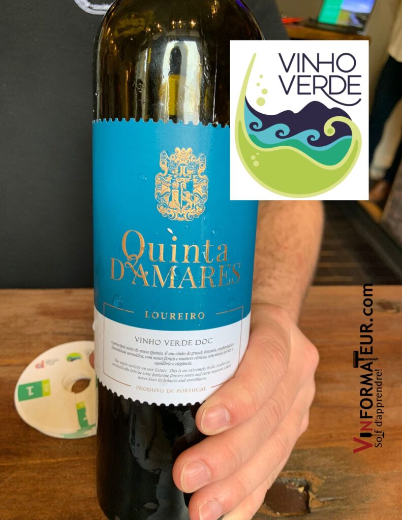 Quinta d’Amares, Vinho Verde, Quinta d’Amares Loureiro, 2021 bouteille