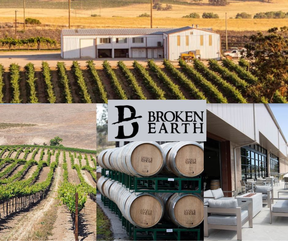 Broken Earth Winery: chai et vignobles