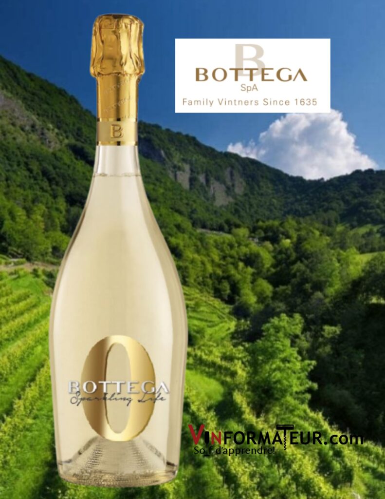 Bottega Sparkling Zero bouteille