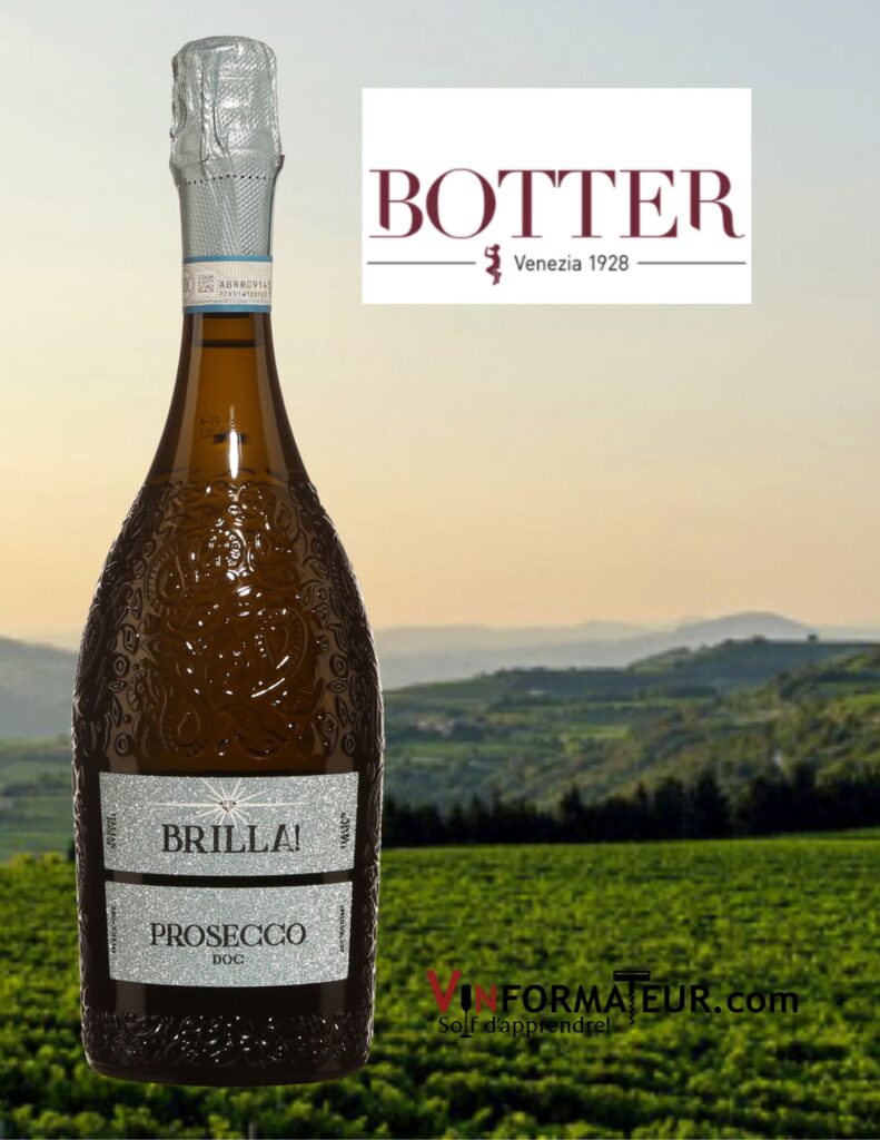 Brilla! Prosecco, Extra Dry bouteille