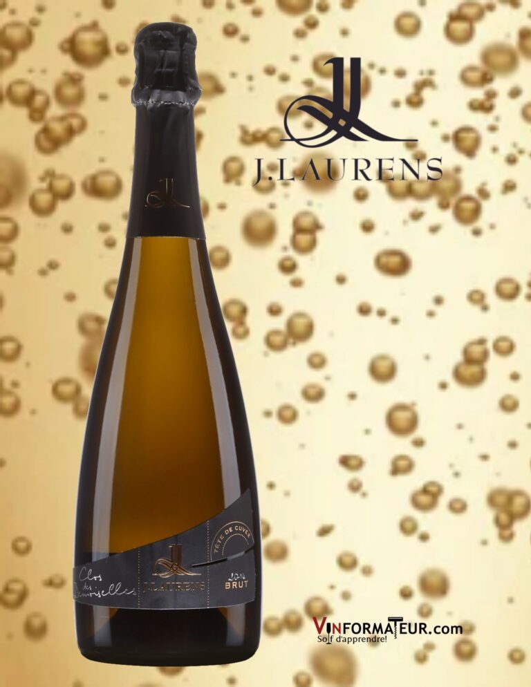 Clos des Demoiselles, Tête de Cuvée, J. Laurens, Crémant de Limoux, Languedoc-Roussillon, 2020 bouteille