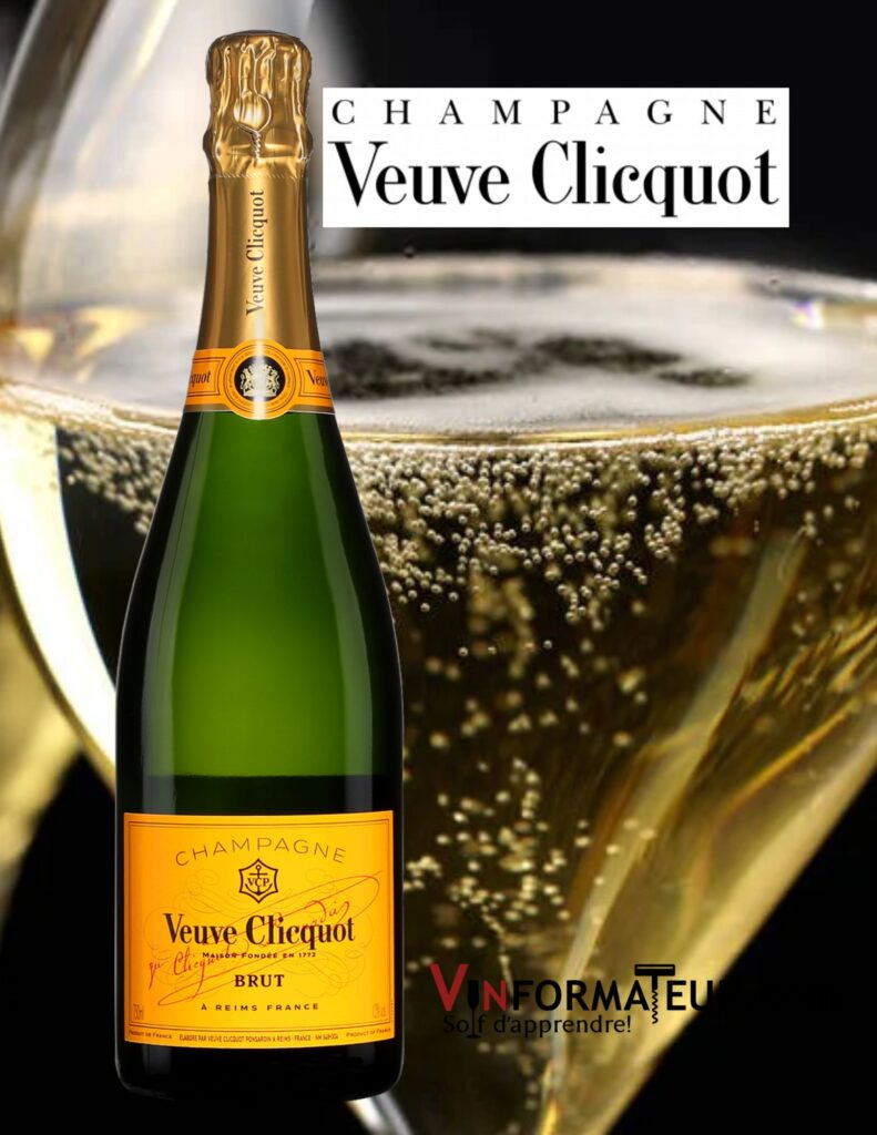 Champagne Veuve Clicquot, Carte Jaune, Brut, non millésimé bouteille