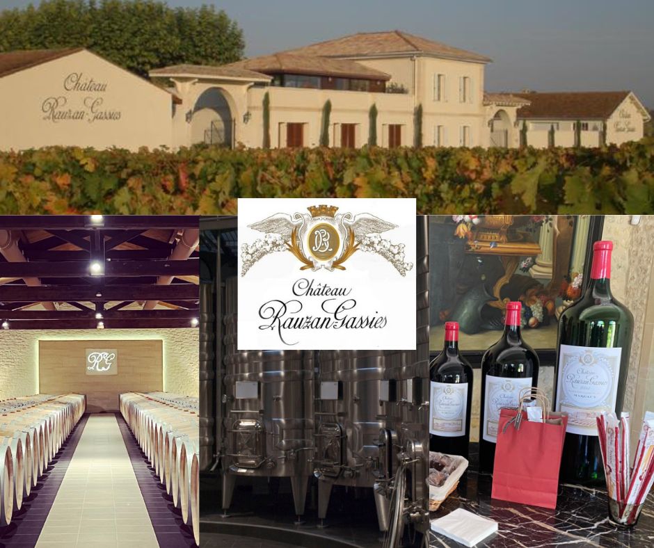 Château Rauzan-Gassies: chai et vins