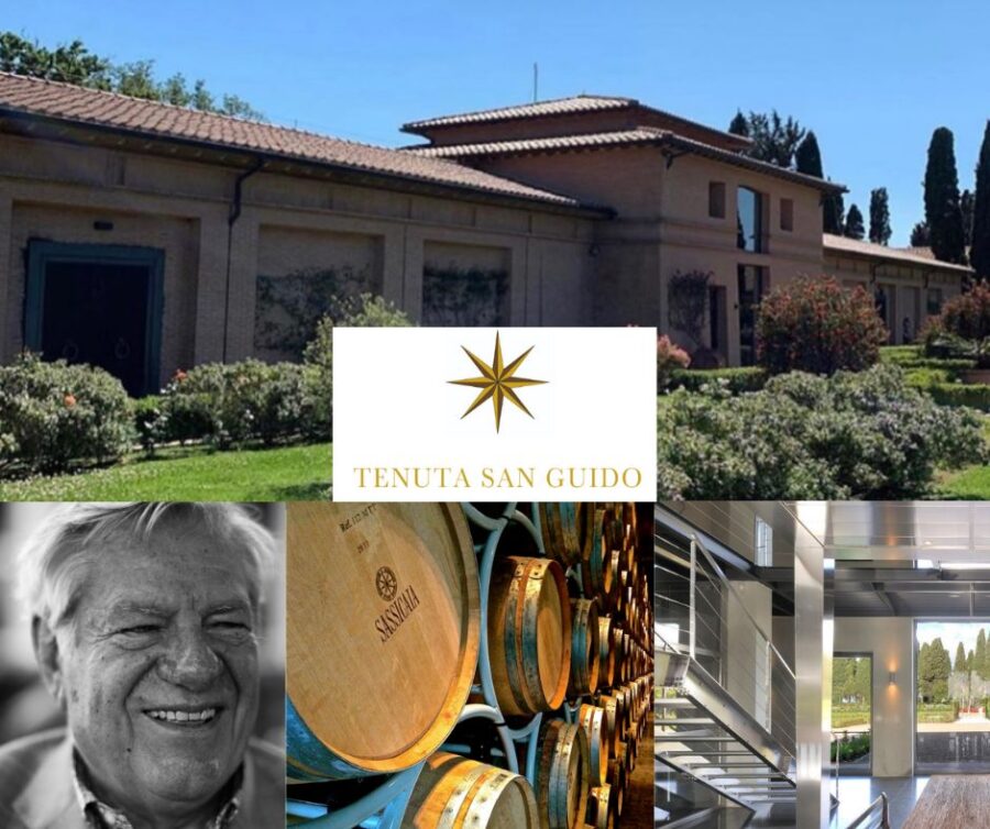 Tenuta San Guido: Marchesi Nicolo Incisa della Rochetta, chai