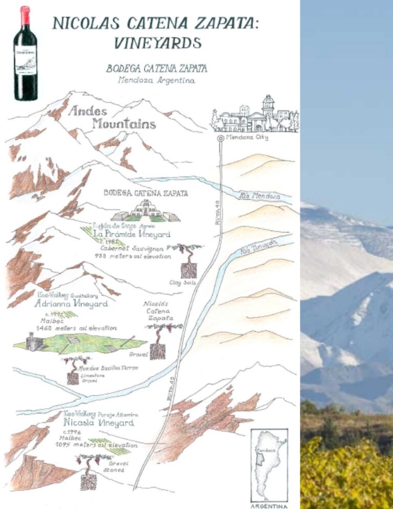 Propriétés et vignobles de Nicolas Catena Zapata