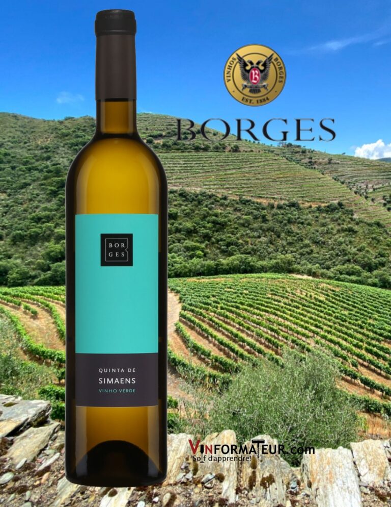 Quinta de Simaens, Vinhos Borges, Portugal, Vinho Verde, 2021 bouteille