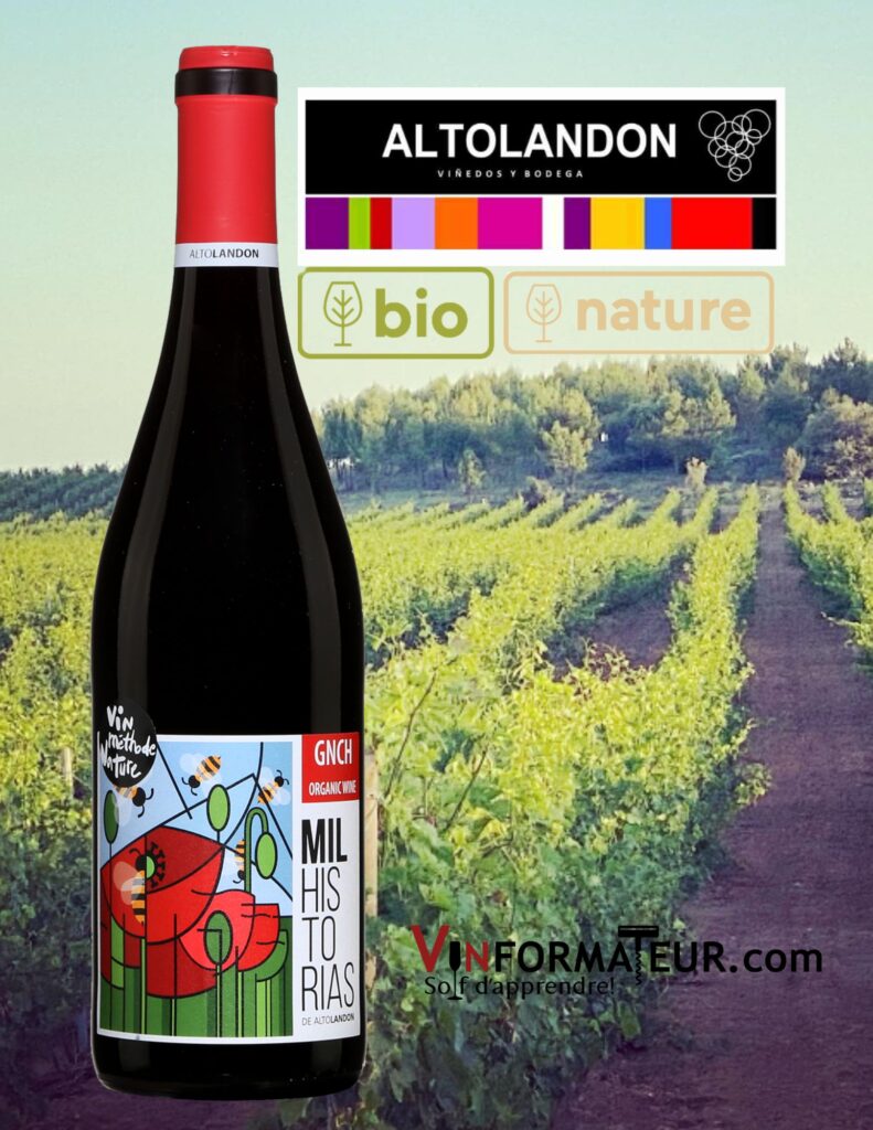 MIL Historias, AltoLandon, Espagne, Manchuela, 2021bouteille