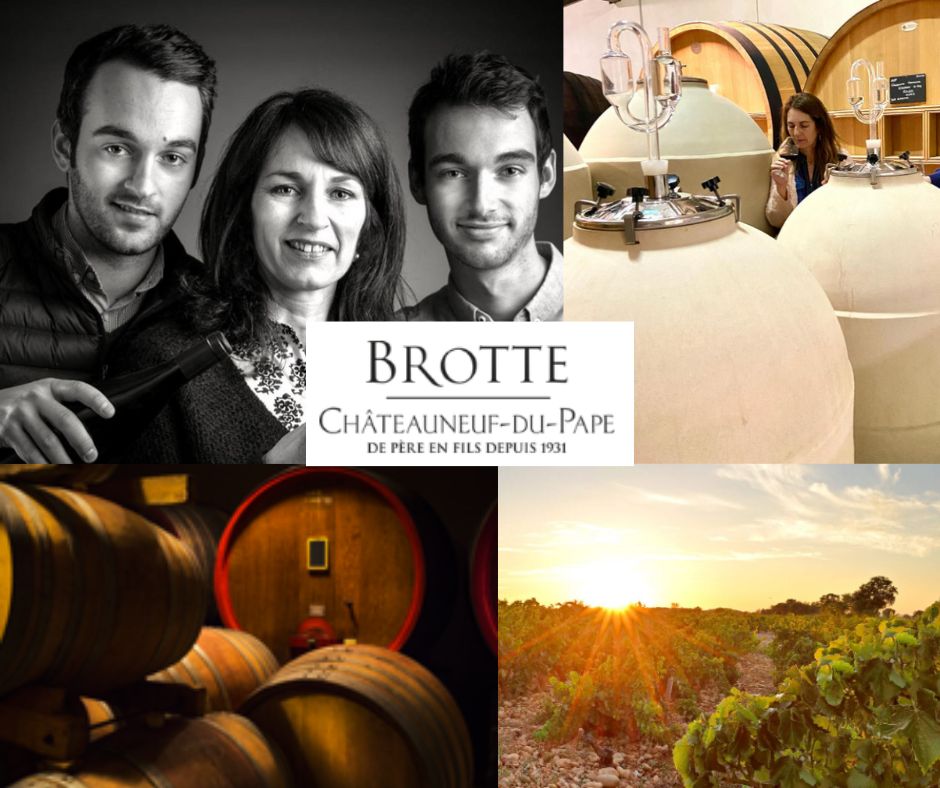 Brotte: famille Brotte, chai et vignobles