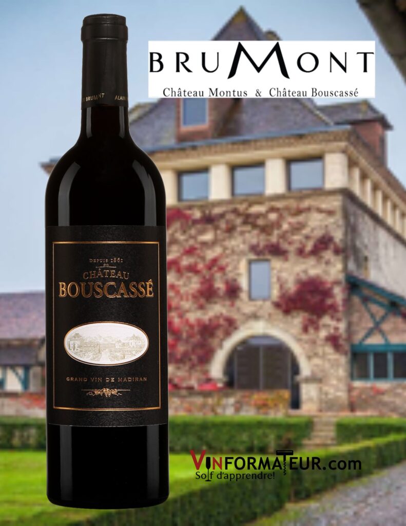 Château Bouscassé, Madiran, vin rouge, 2017 bouteille