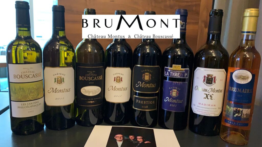 Vins dégustés Alain Brumont