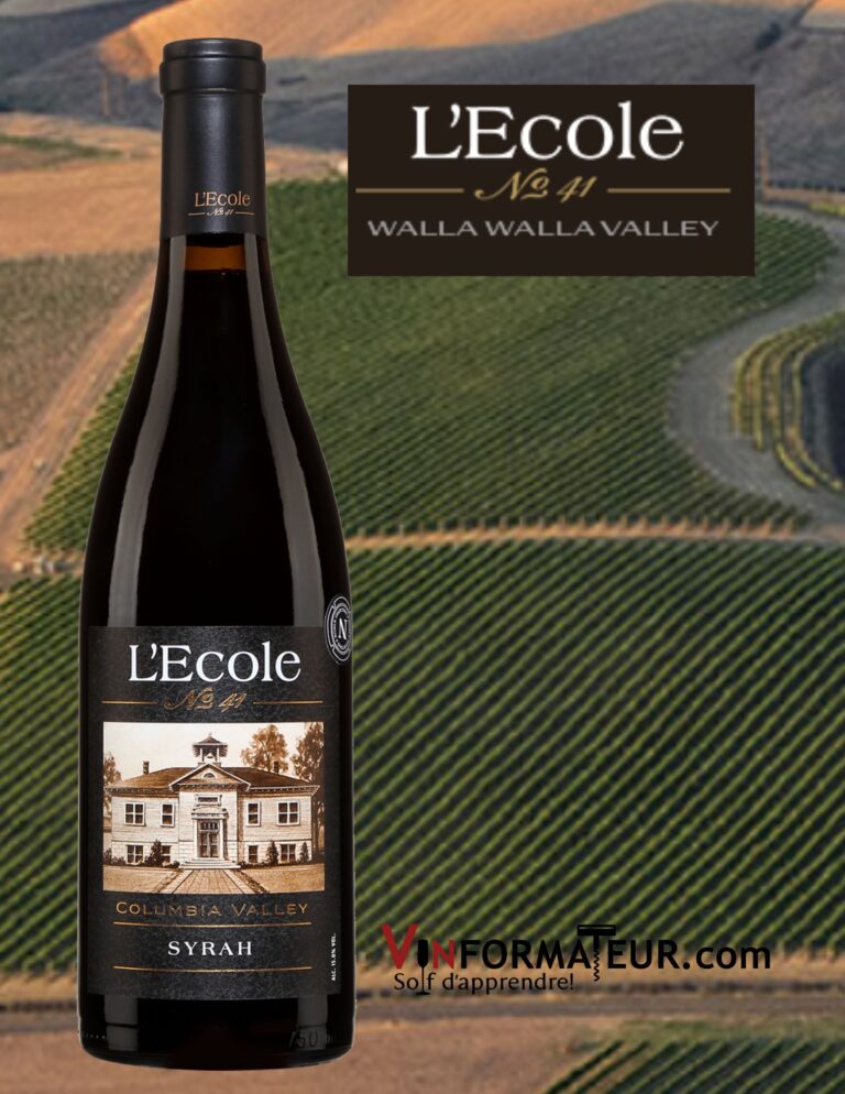 L’École No 41, Syrah, Washington State, Columbia Valley AVA, 2019 bouteille