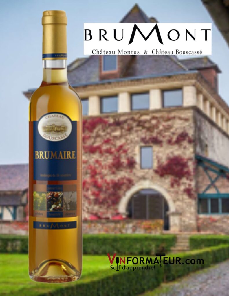 Château Bouscassé, Brumaire, Pacherenc du Vic Bihl, 500 ml, 2012 bouteille