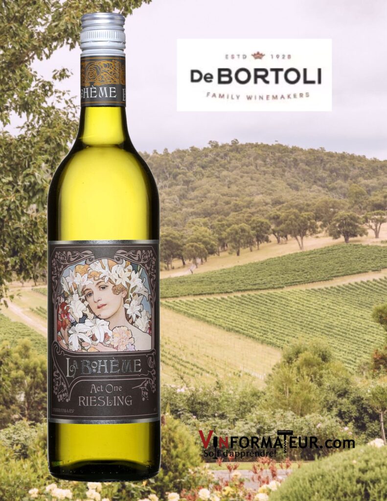 La Bohème, Act One, Riesling, Australie, Victoria, 2022 bouteille