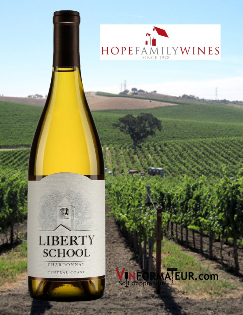 Liberty School, Chardonnay, Central Coast Californie, 2019 bouteille