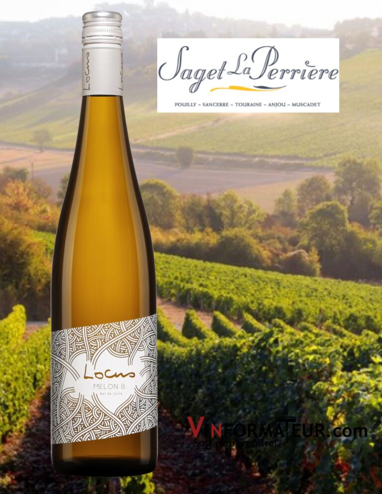 Locus, Melon B, IGP Val de Loire, vin blanc, 2021 bouteille