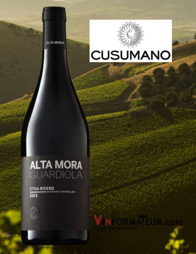 Cusumano, Alta Mora, Etna Rosso, Guardiola, 2019 bouteille