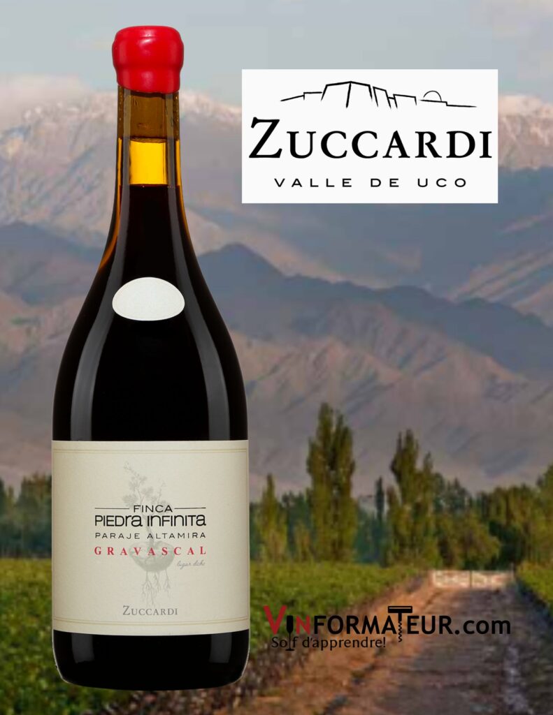 Zuccardi, Finca Piedra Infinita, Gravascal, 2020 bouteille