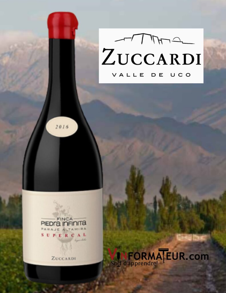 Zuccardi, Finca Piedra Infinita, Supercal, 2020 bouteille