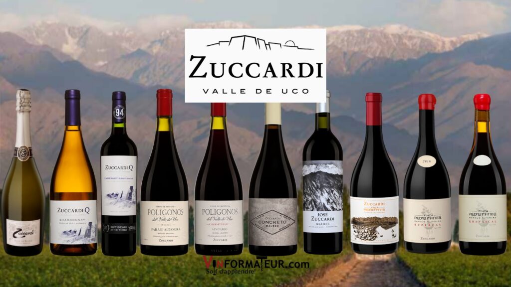 Les vins de la maison Zuccardi. Parmi les meilleurs producteurs du monde!