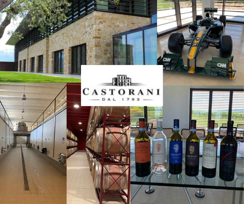 Poderi Castorami: chai, voiture de F1, vins