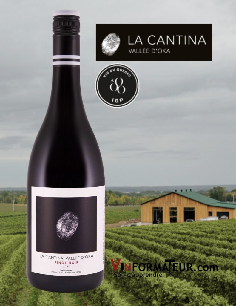La Cantina, Empreinte Distinctive du Vigneron, Pinot Noir, 2021 bouteille