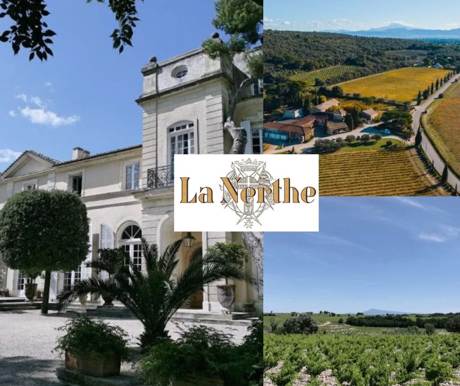 Château La Nerthe: Château et vignobles