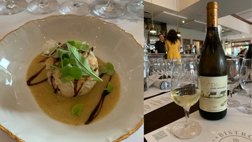 Souper VIP du Vigneron 25e - Torta Végé et Cuvée Natashquan bouteille