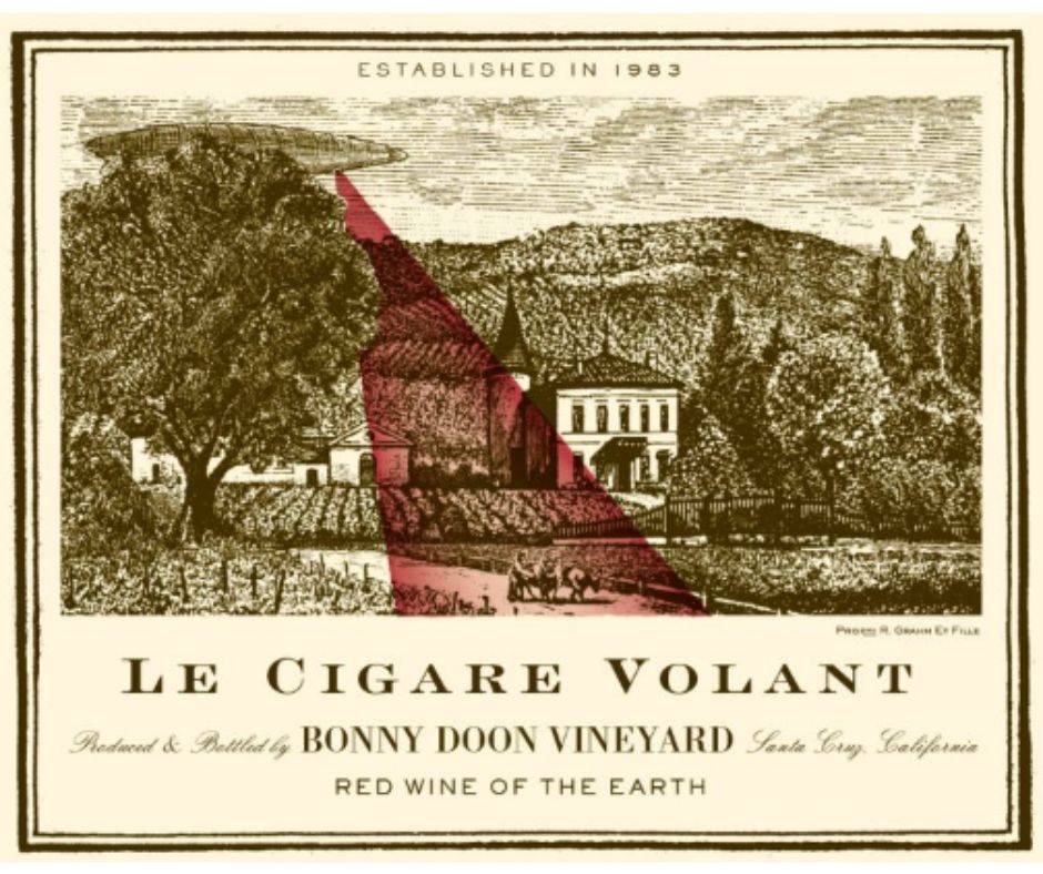 Étiquette Le Cigare Volant
