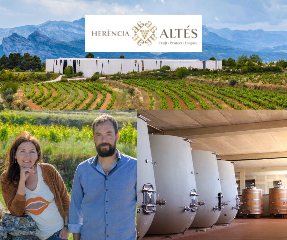 Herència Altés: Núria Altés, Rafael De Haa, chai et vignobles