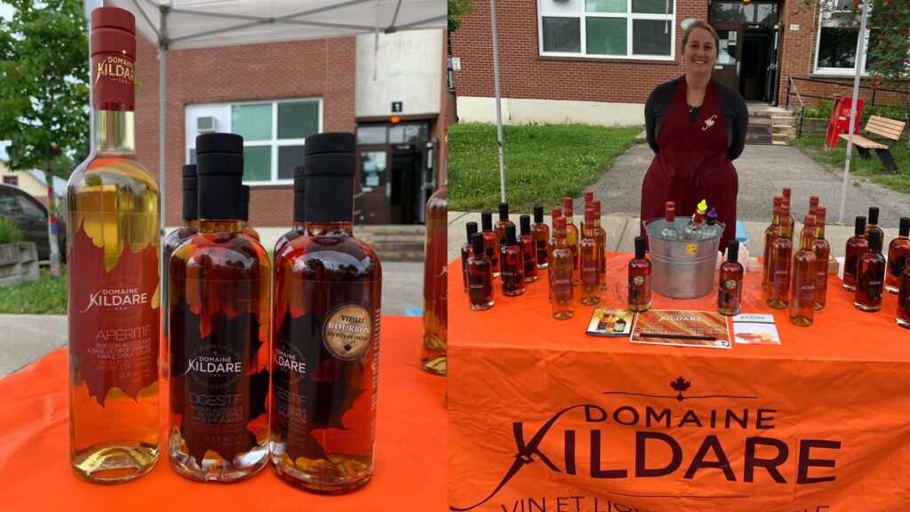 Domaine Kildare. Apéritif, boisson et digestif à l’érable.