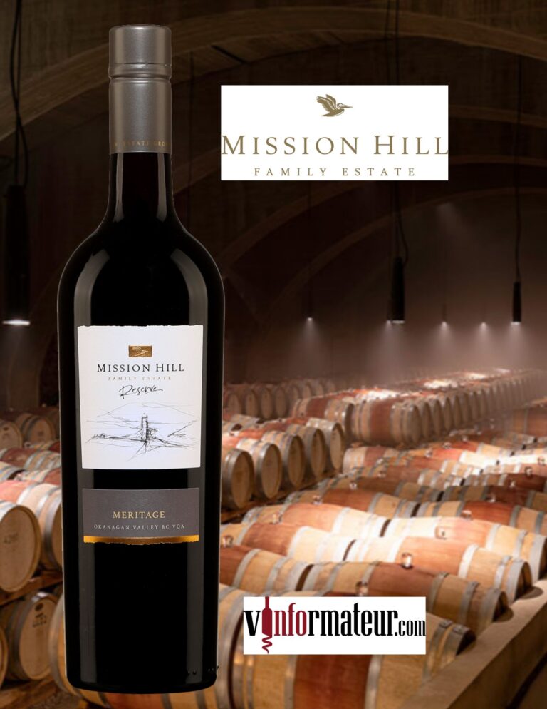 Mission Hill, Reserve, Méritage, Colombie-Britannique, Vallée de l’Okanagan, 2020 bouteille