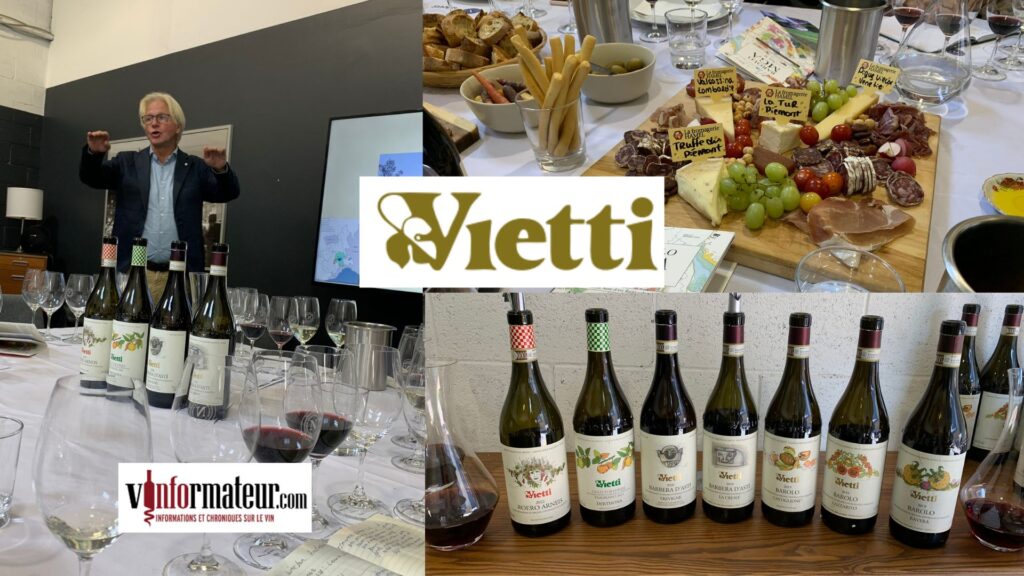 Urs Vetter de ma maison Vietti, dégustation des vins Vietti chez Noble Sélection.