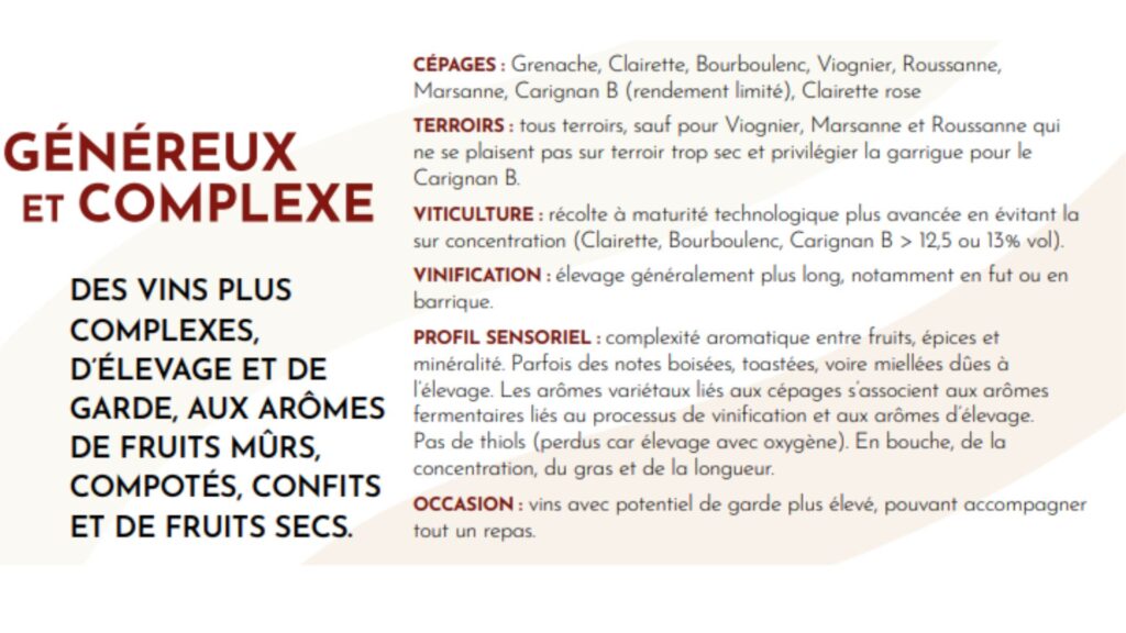 Vins blancs Côtes du Rhône Généreux et Complexe