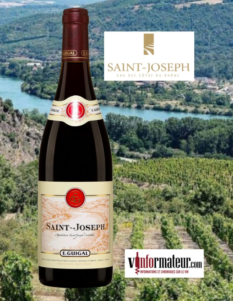 E. Guigal, Saint-Joseph AOC, vin rouge, 2019 bouteille