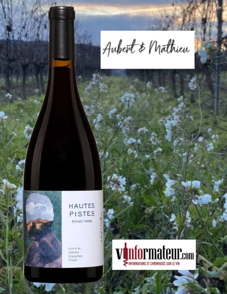 Pinot Noir, Aubert & Mathieu, Hautes Pistes, France, Languedoc-Roussillon, IGP Pays d’Oc, 2022 bouteille
