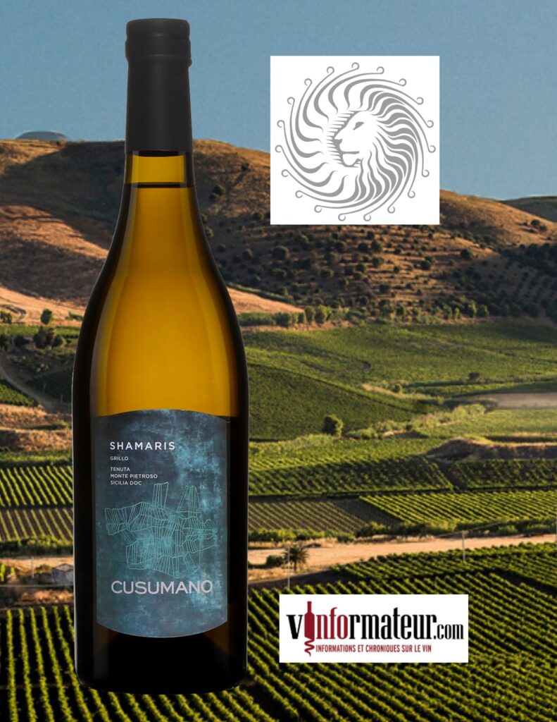 Cusumano, Shamaris, Grillo, vin blanc, Sicile, 2022 bouteille