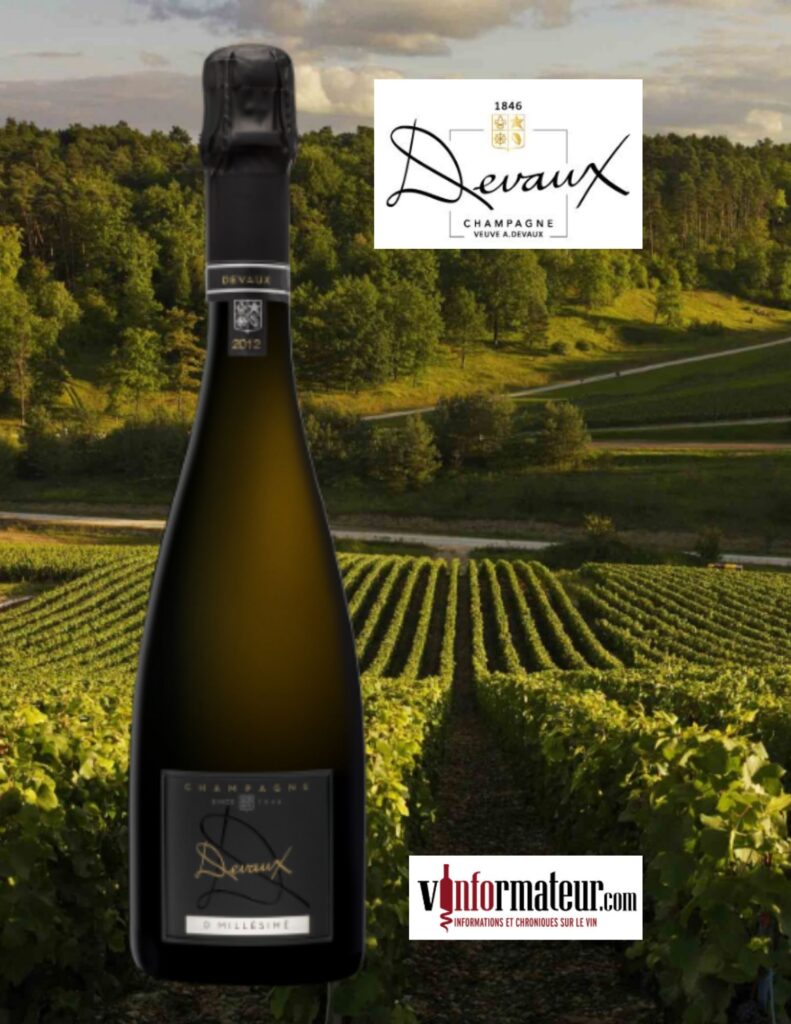 Champagne Devaux, D millésimé 2012, Brut bouteille