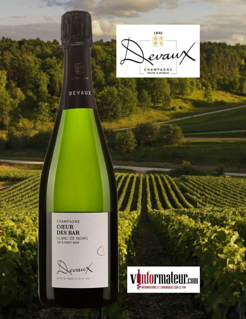 Champagne Devaux, Cœur des Bar, Blanc de Noirs, Brut bouteille