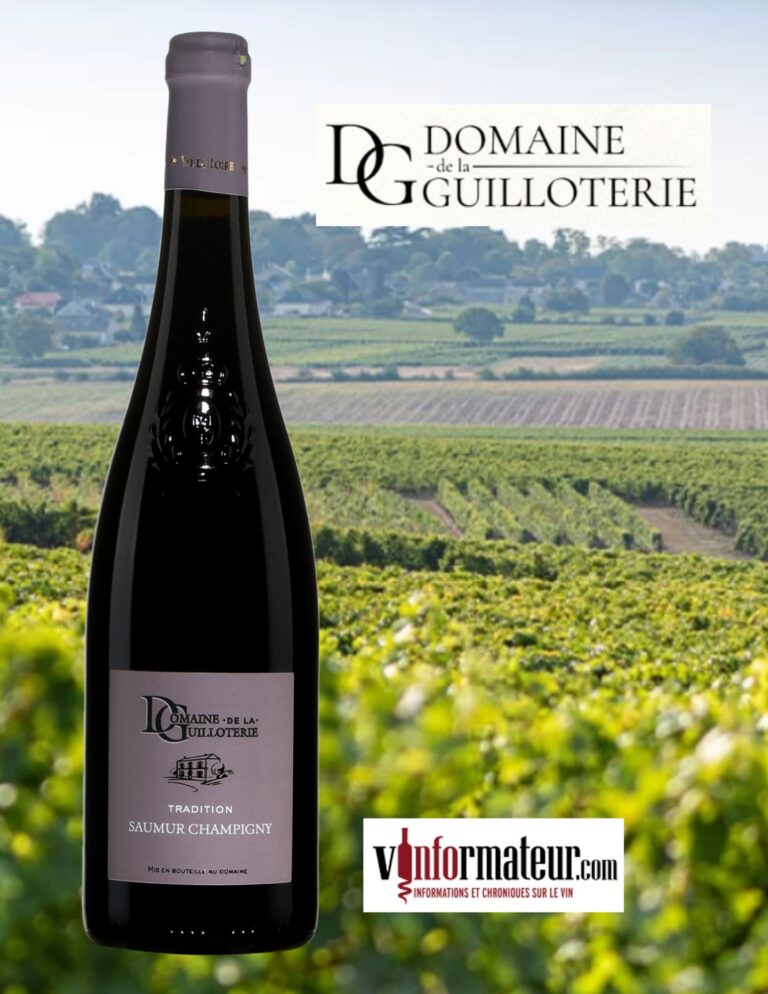 Domaine de la Guilloterie, Cuvée Tradition, France, Val de Loire, Saumur Champigny AOP, Duveau Frères, 2021 bouteille